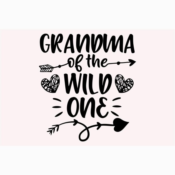 Grandma, Großmutter, Oma des Geburtstagskindes Perfekt für den ersten Geburtstag! Wir drucken sie pressen