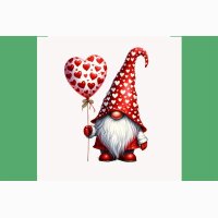 Süßer Valentins-Wichtel für Valentin,...