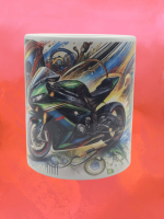 Tasse mit coolem Motorrad Standard 330 ml Orca Coatings