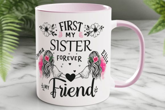 Tasse First my Sister Standard 330 ml Orca Coatings