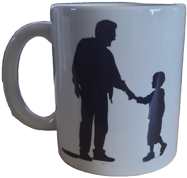 Tasse Als Papa geliebt Standard 330 ml Orca Coatings