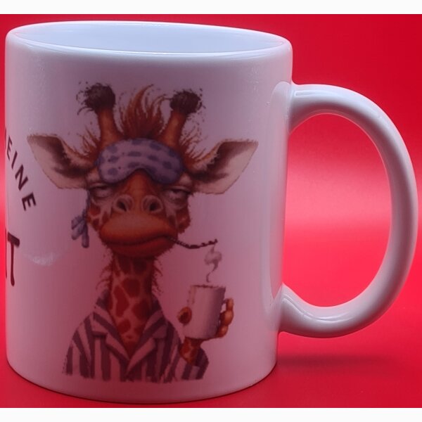 Tasse Grumpy Giraffe Nicht meine Zeit Standard 330 ml Orca Coatings