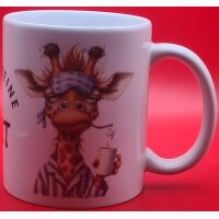 Tasse Grumpy Giraffe Nicht meine Zeit Standard 330 ml...
