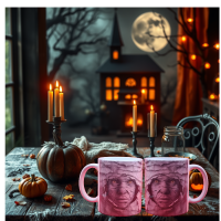 Tasse  Halloween mit Mumie Standard 330 ml Orca Coatings