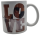 Tasse mit LOVE und zwei personalisierte Bilder