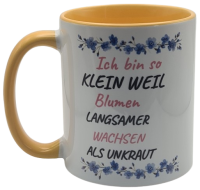 Lustige Tasse "Ich bin so klein" –...