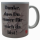 Muttertag Tasse Danke das Du .....
